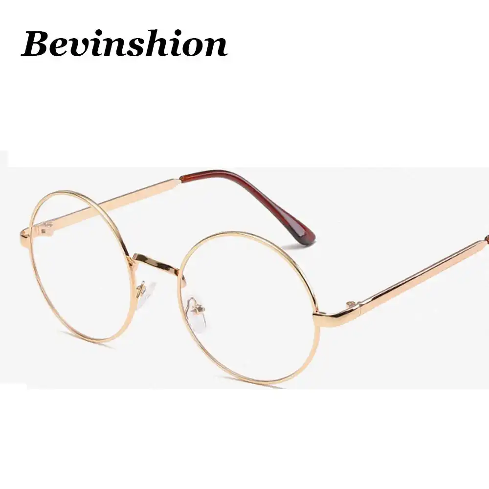 gold round sunglasses mens