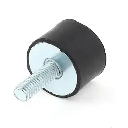 UXCELL 30 мм X 20 мм M8 мужской женский конец резиновая анти-вибрации демпфер дюбель для воздушного компрессора водяной насос холодильник