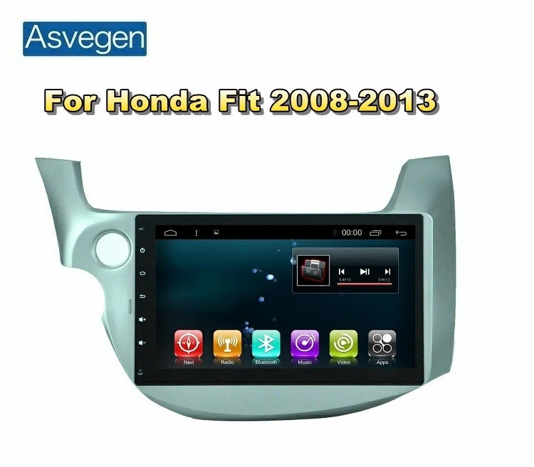 Discount Asvegen 10.1"Quad core car radio gps navigatio car radio gps navigation for Honda Fit Old android 7.1 car multimedia player 0