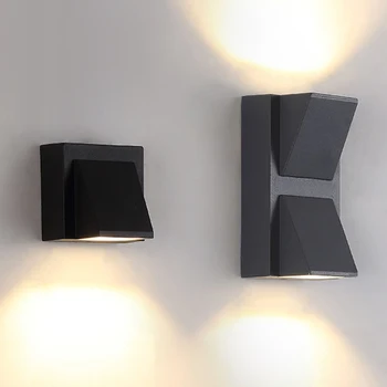 

Outdoor waterproof (IP65) Aluminum wall light AC90-265V 3W COB LED Wall lamps home corridor balcony Porch decorative lamps
