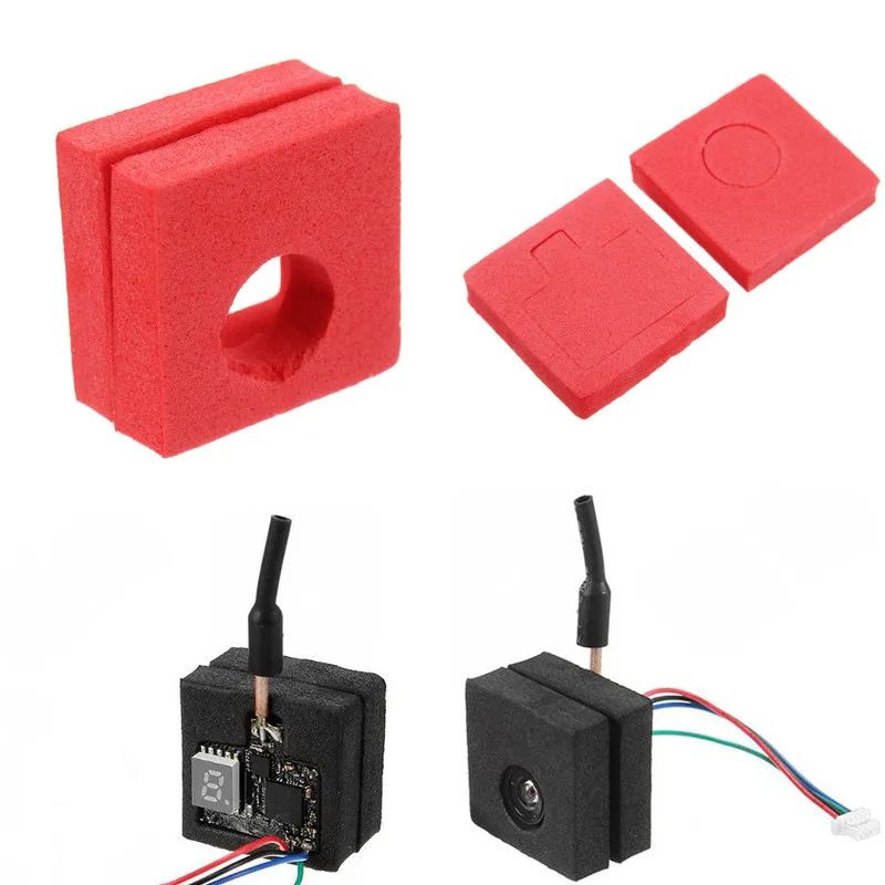 Оригинальный 3 шт. защитный чехол из пены для камеры Eachine TX01 TX02 TX03 TX04 TX05 FPV части