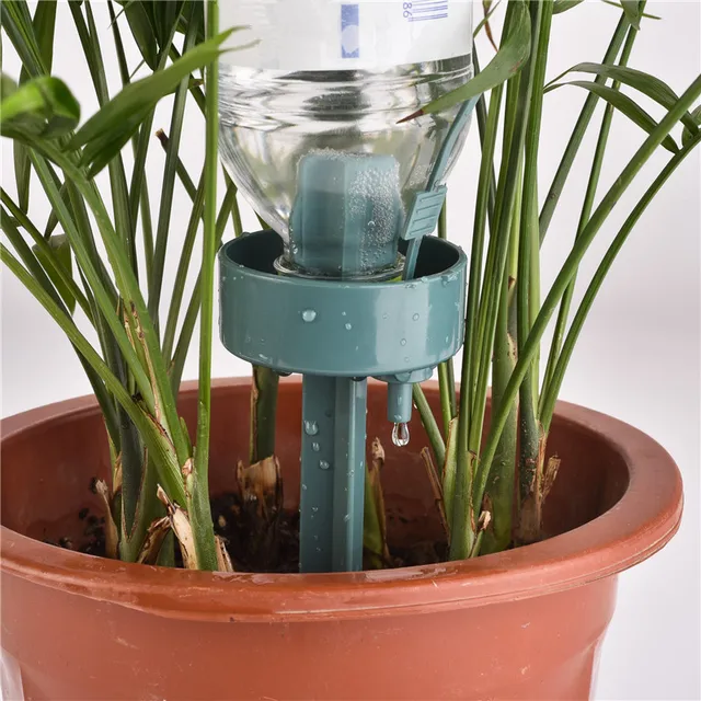 1pcs Automatic Self Watering Device DIY Lazy Environmental Moving Water Drip Watering Seepage Controller For Plant Greenhouse