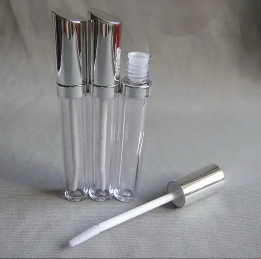 500pcs 5ml High Quality Silver Mascara abottle, Empty Eyelash Growth
