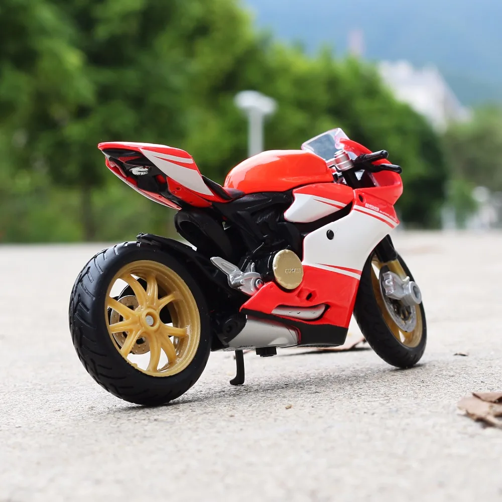 1:18 весы Maisto DUCATI 1199 суперлеггра мотоцикл гоночные автомобили мини модели