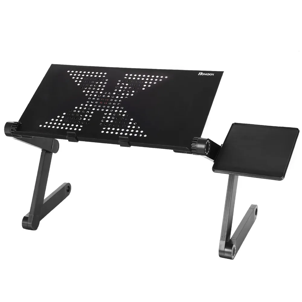 Homdox 360 градусов Регулируемая Складная ноутбука тетрадь стол для компьютера; стол стенд с подставка для мыши руководство пользователя от 45