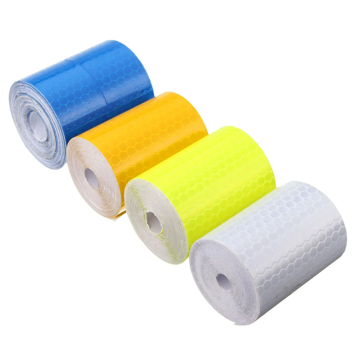 

NEW 5cm x 300cm Colorful Smooth Surface Water Resistance Reflective Safety Warning Conspicuity Tape Film Sticker