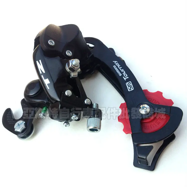 Shimano tz50 الدراجة الجبلية الدراجة الجبلية سلسلة دراجة تحول mtb العتاد الخلفي شيفتر العين دراجة أجزاء