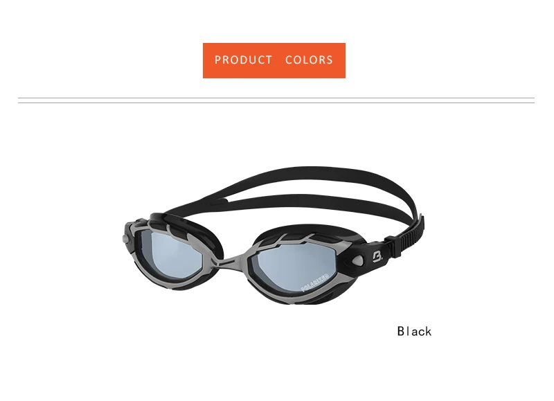 Barracuda поляризованные плавательные очки с антибликовым покрытием изогнутые линзы анти-туман УФ Защита#33975 очки