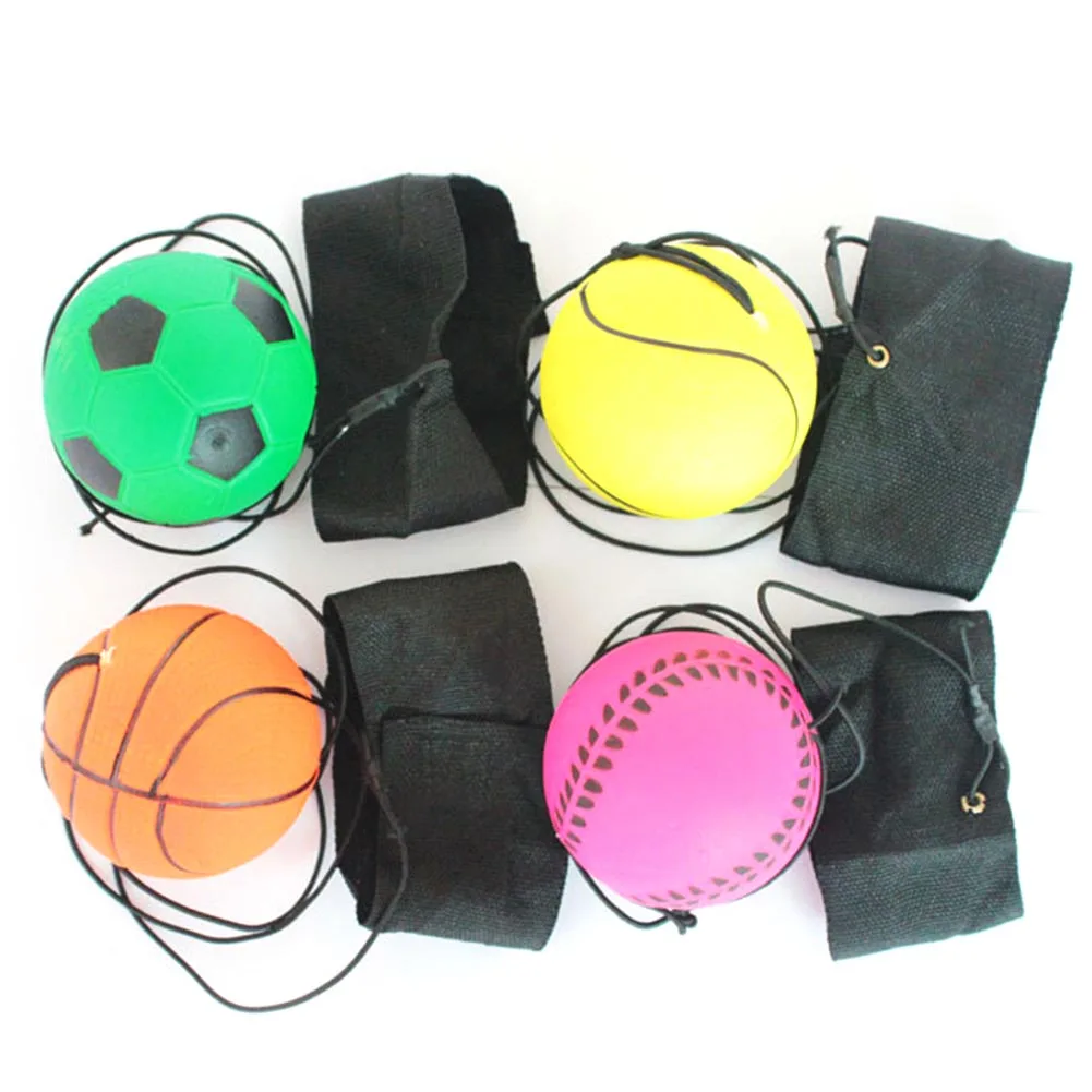 Color Random Funny Toy Mixed Super Bouncy Ball Child Elastic Rubber Ball Children Kids Birthday Party