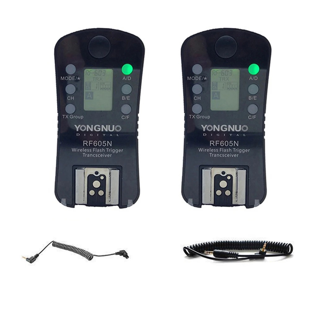 Беспроводной триггер для вспышки YONGNUO RF 605 605N RF605N Nikon D7100 D7000 D5200 D5100 D3000 D90 D80 D70 D70s D40