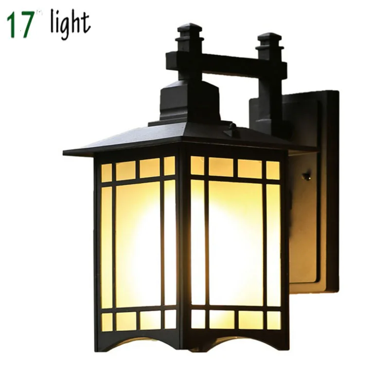 

LED outdoor light mounted lighting wall lamps IP65 American fashion waterproof aluminum balcony light 110V/220V