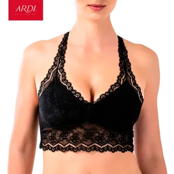 

Top Soft Cup New Collection Bra Black Underwear Cotton Lace Ardi R2713-53