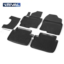 Для Mazda CX5 I 2011- Коврики в салон 5 шт./компл. полиуретан Rival 13803001