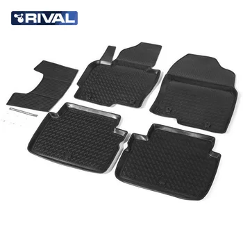 

For Mazda CX5 2011-2016 floor mats into saloon 5 pcs/set Rival 13803001