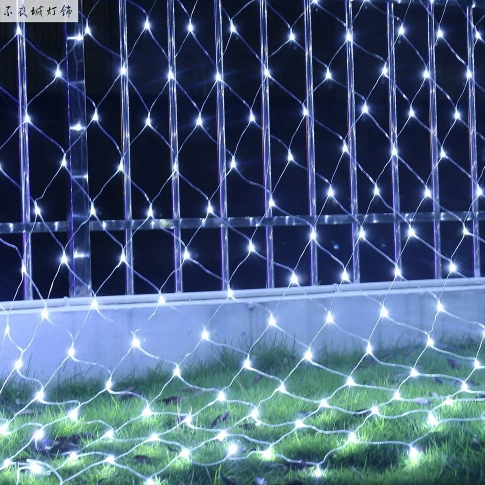 ГИРЛЯНДА ЭЛЕКТР. БАХРОМА СЕТКА 100LED 2 5Х0 5М / ЦВЕТ ШАМПАНЬ ПРОЗР.ПРОВОД 220В С