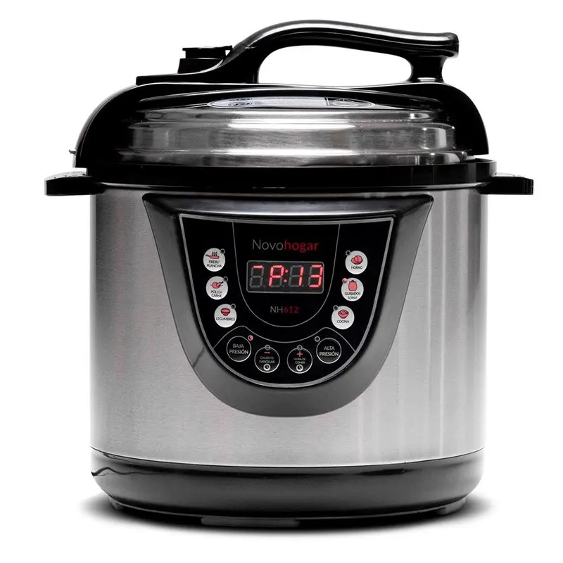 Programmable Pot 6L 1000 W 24 H With Duo Pressure System For 12 Diners And 10 Menus Pre Configurados huismerk kopen in de aanbieding Programmable Pot 6L 1000 W 24 H With Duo Pressure System For 12 Diners And 10 Menus Pre Configurados huismerk kopen in de aanbieding