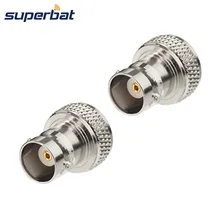 Superbat 2-Pack SMA Женский BNC Женский разъем адаптер для BAOFENG UV-5RE UV-5R
