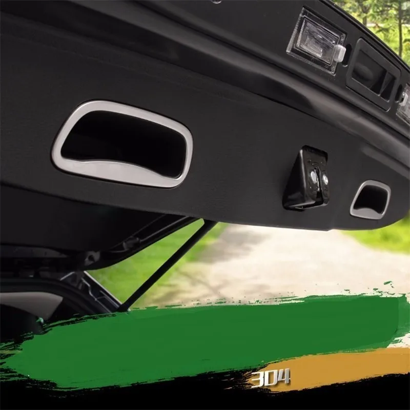 

Door Handle Trunk exterior Excent chromium decoration accessory sticker strip mouldings trim car styling FOR JEEP Cherokee