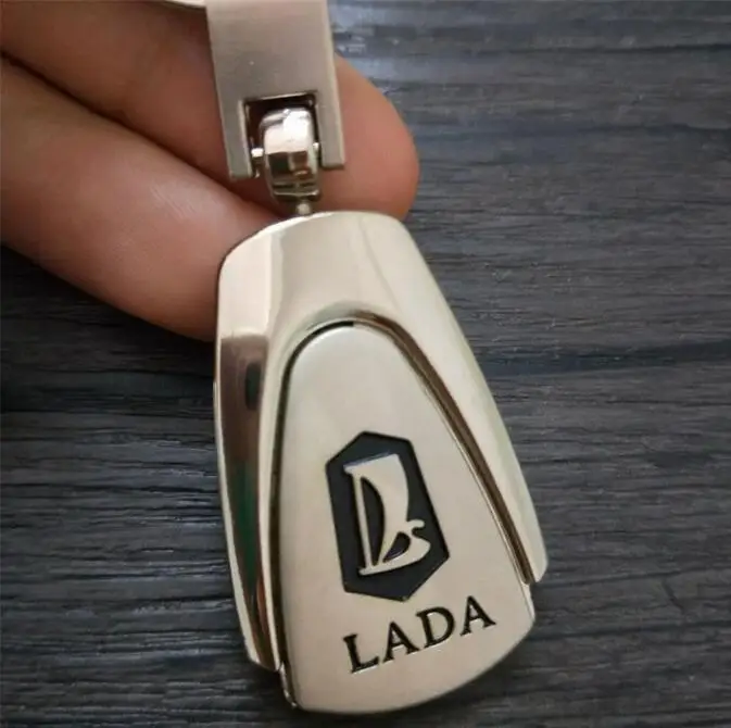 Автомобильный брелок для Lada Vesta Kalina Granta Металлический ключей логотип авто модные