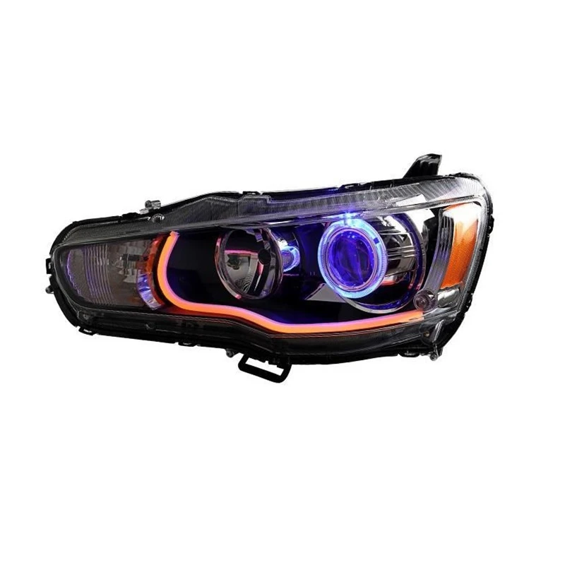 

Rear Headlights Drl Styling Automobiles Accessory Luces Para Auto Parts Daytime Running Car Led Lights For Mitsubishi Lancer-ex