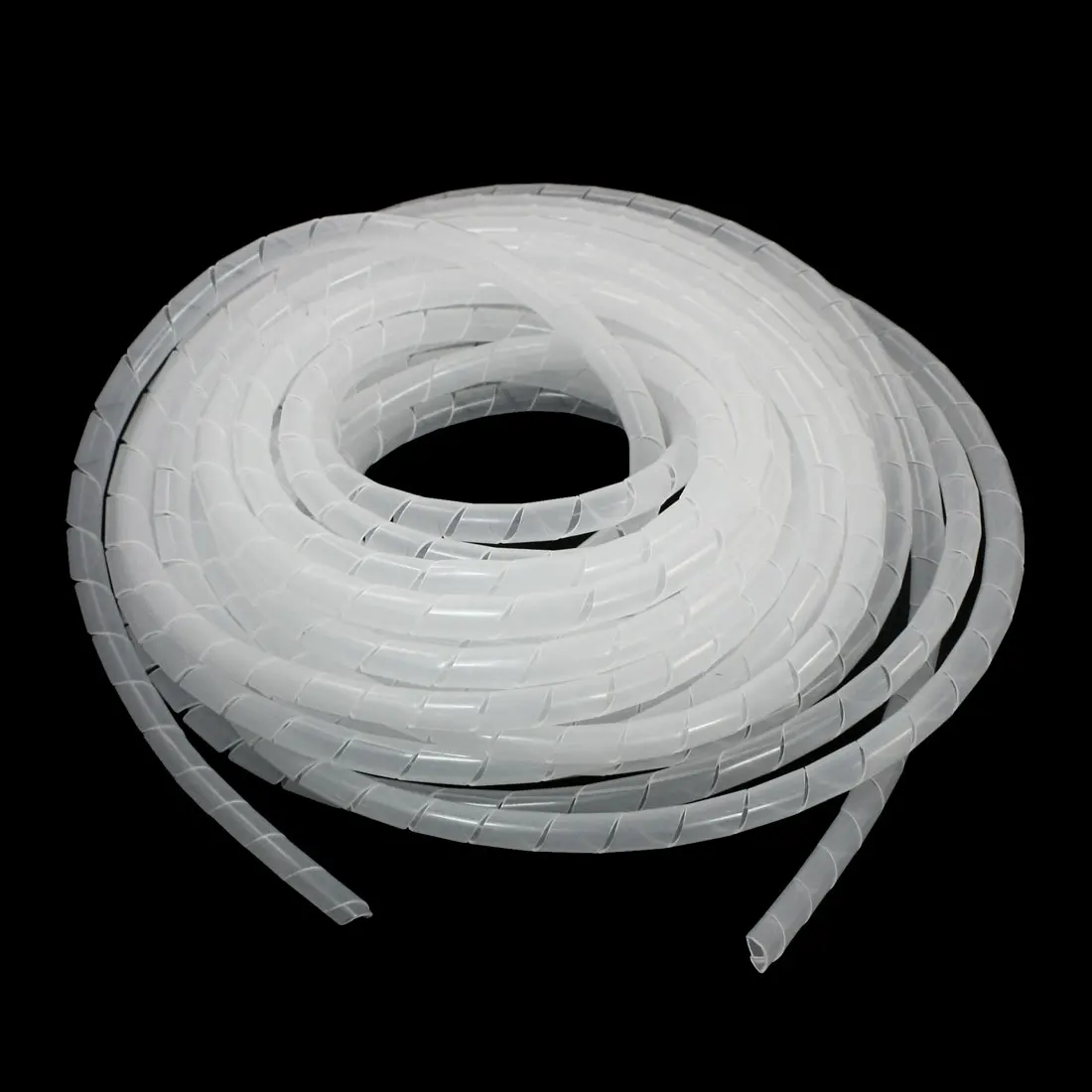 

UXCELL 8Mm X 15M Spiral Cable Wire Wrap Band Computer Manage Cord White spiral | wrap