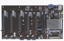 6 PCIE 6GPU NUOVO per Onda D1800-BTC CPU Integrata J1800 Mineraria Scheda (in alternativa TB250-BTC PRO H81S2 TB85 H81A H81 H61 PRO BTC)