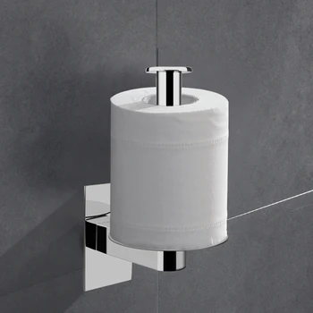 

Toilet Roll Holder Stainless Steel Paper Towel Rack Bathroom Supplies