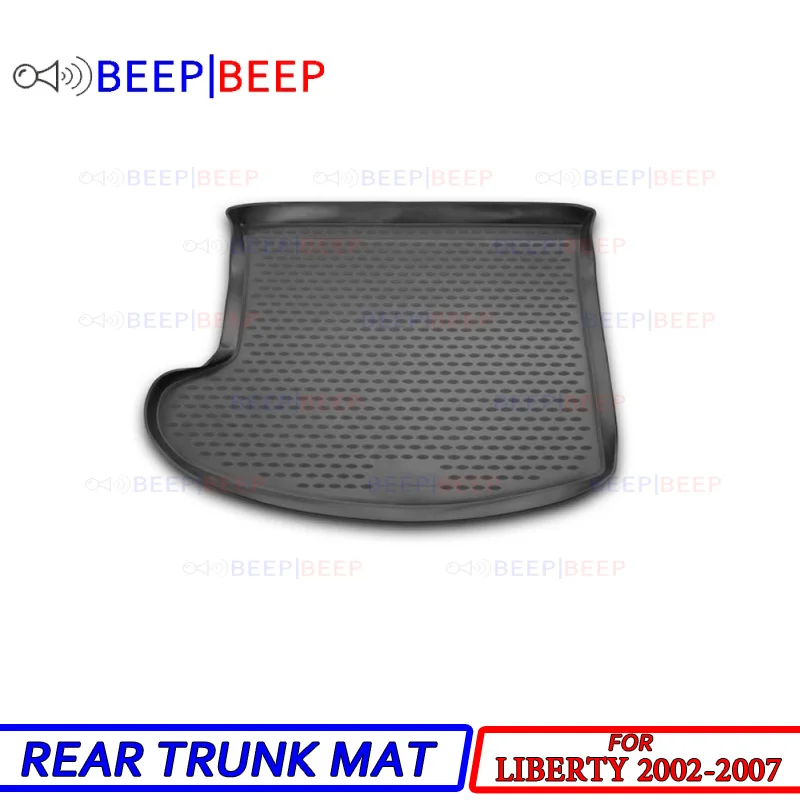 

For Jeep Liberty 2002-2007 car trunk liner boot cargo mat tray floor carpet boot cargo rear mat luggage car styling decoration