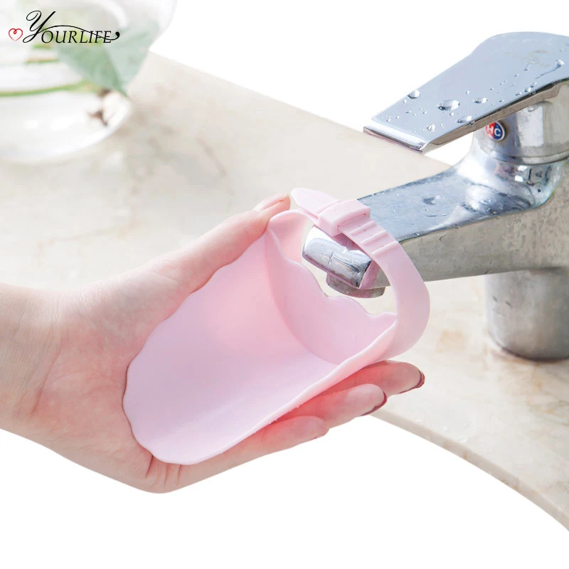 OYOURLIFE 1pc Creative Adjustable Faucet Extender Bathroom Sink Accessories Convenient For Baby Washing Helper OYOURLIFE 1pc Creative Adjustable Faucet Extender Bathroom Sink Accessories Convenient For Baby Washing Helper