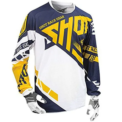Новый для мужчин Мотокросс трикотаж горный велосипед футболки DH MX MTB Off Road Ropa Ciclismo