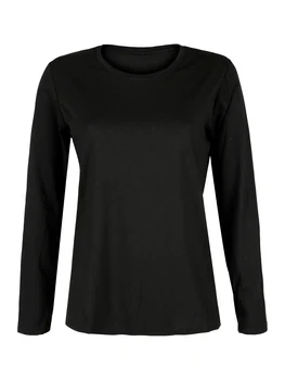 

Black mesh long-sleeve basic