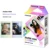 Fujifilm Instax Mini 8 9 11 LiPlay Film Camera Photo - Fuji Instant Photo 10 Листов Экспонированной Бумаги Color Design Frame Pictures