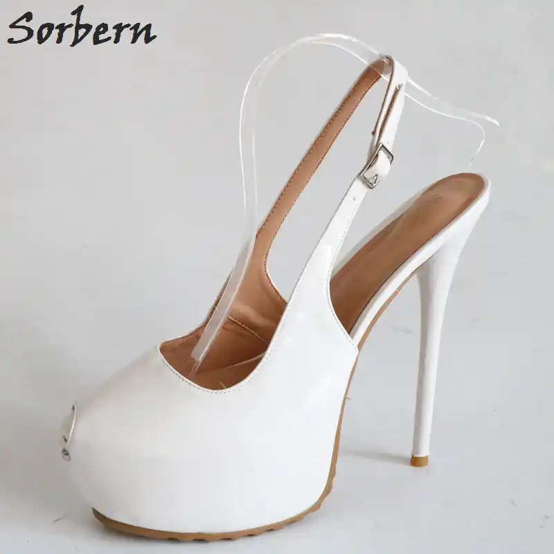 slingback platform shoes
