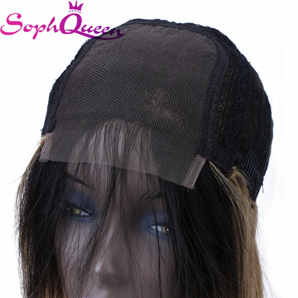 Соф queen hair синтетический Frontal шнурка волос парик для черный для женщин бразильский волосы remy прямое, Омбре Искусственные парики