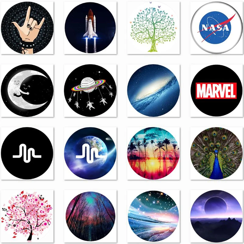 

Marvel Pop Socket Phone Holder Round Expanding Stand and Grip Mount PopSocket Smartphone Phones Ring Swappable попсокет