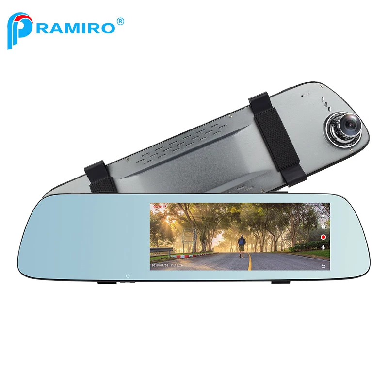 

7 Inch Touch Screen Car DVR FHD 1080P Rear View Camera With Parking Monitor Function Vehicle Cam Dual Lens Dash Camera