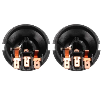 

UXCELL 2Pcs Kettle Thermostats 125 Celsius Degree Temperature Control 3 Pin Terminals Tip Top Base Socket 13A 250V N.C Supplies
