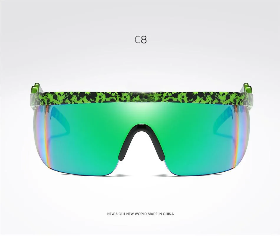 Бруно Данн 2018 спортивные солнцезащитные очки для мужчин/wo мужские солнцезащитные очки мужские цветные зеркальные Роскошные брендовые