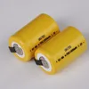 Lot de 10 à 16 batteries rechargeables 1.2V 4/5SC, 1800mah, 4/5 SC, cellules Sub C, nimh, avec languettes de soudage pour perceuse électrique, tournevis ► Photo 3/4