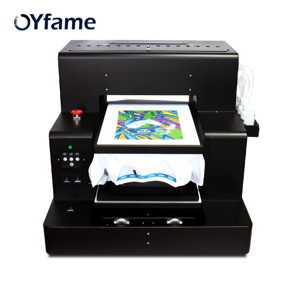 Планшетный принтер OYfame A3 для футболок Принтер dtg a3 одежды джинсов сумок обуви