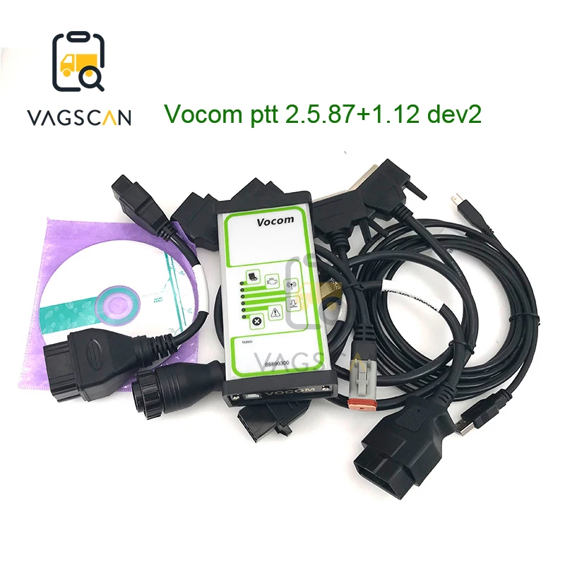 V2.5.87 ptt + 1 12 инструмент разработчика для Volvo/Renault/Mack диагностика грузовика 88890300