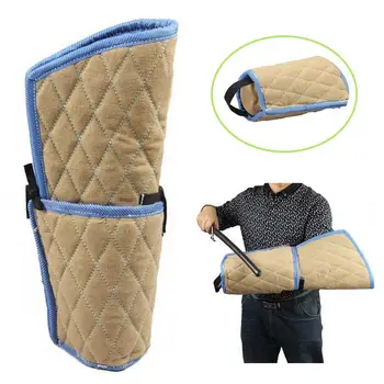 

Dogs Training Bite Arm Sleeve Protection With Wooden Handle For Young Malinois Work Dog Training Work Training K9 Rottweiler