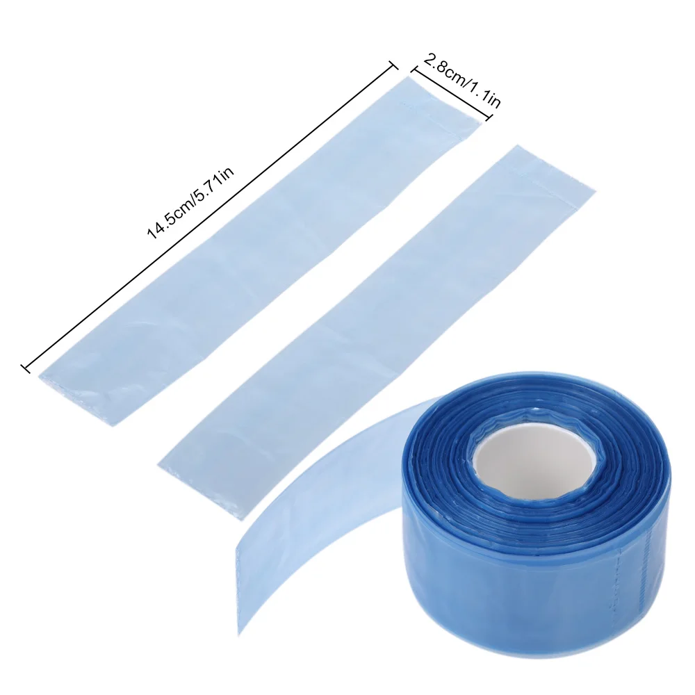 200 шт./кор. пластиковые одноразовые подстилки для коробка для очков плоская сумка салонная краска для волос протектор хобби Стайлинг для волос инструмент - Цвет: Blue Color