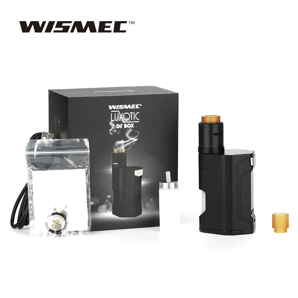 New Original WISMEC Luxotic DF Box 200W TC Kit with Guillotine Version2 RDA & 7ml Large Bottle 200W Max Output Squonker Kit vape New Original WISMEC Luxotic DF Box 200W TC Kit with Guillotine Version2 RDA & 7ml Large Bottle 200W Max Output Squonker Kit vape