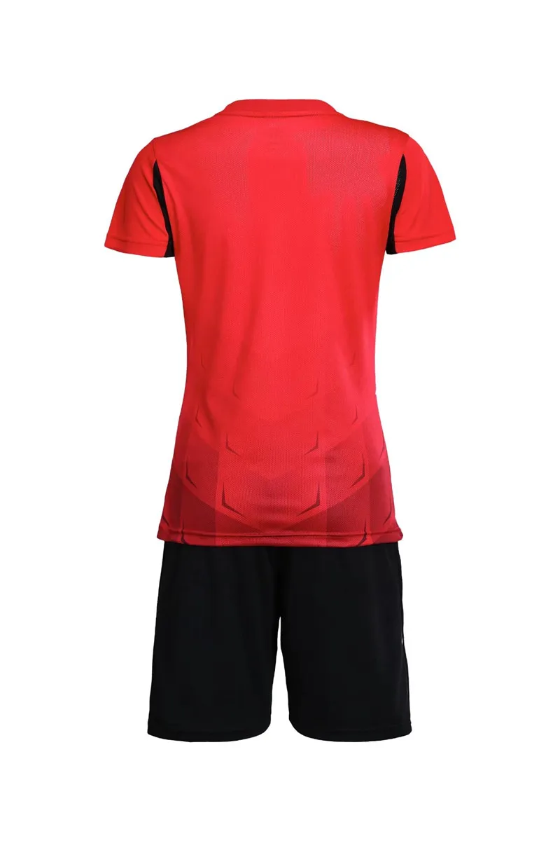 Профессиональные Индивидуальные Женские Дышащие футбольные наборы футбольные майки форма спортивный футбольный комплект Джерси рубашка тренировочный костюм