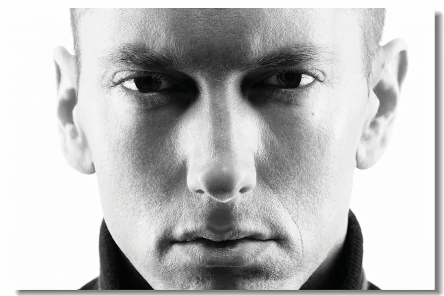 Пользовательские холст настенные фрески плакат Eminem обои с изображением Эминема