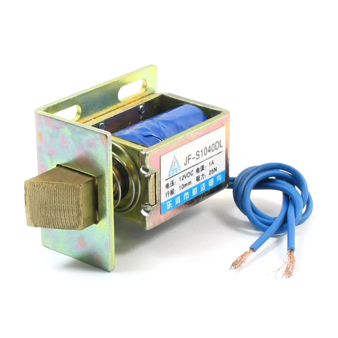 

UXCELL 12V 1A 10Mm Stroke 25N Force Open Frame Solenoid For Electric Door Locking