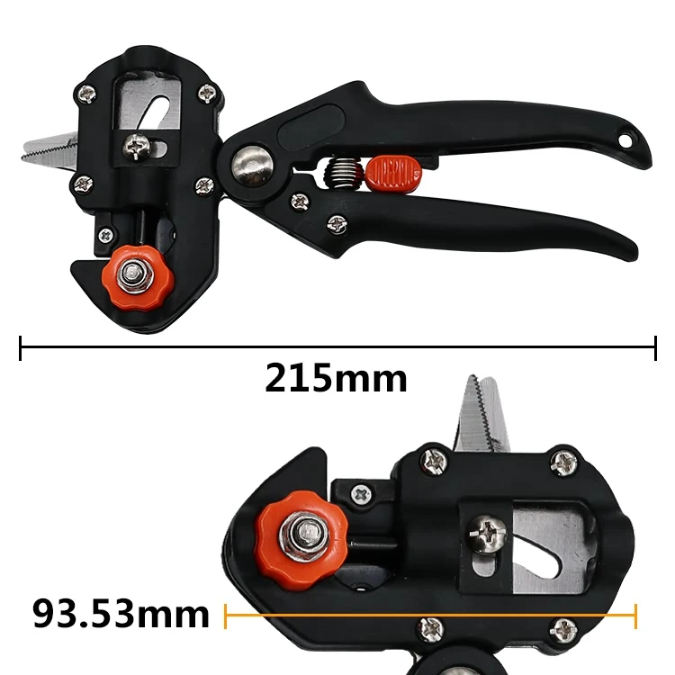 Профессиональные Фруктовые Бонсай инструменты для прививки деревьев секаторы ножницы нож для прививки деревьев резка секатор садовые инструменты с 2 лезвиями Q01