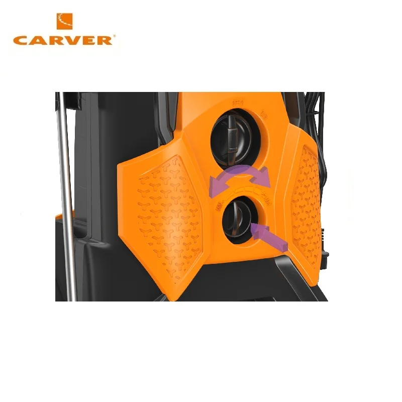 Мойка высокого давления CARVER CW 2201E (2500Вт 135 165 бар 7 8 л/мин колеса катушка