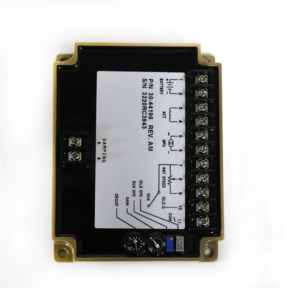 Новая замена для контроллера скорости Cummins EFC3044196 генератор 12 24 В|controller control|controller